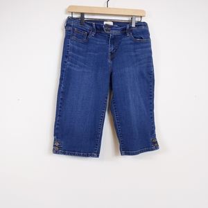 Levi’s 515 Skimmer Capri Jeans Size 6 14.5" Inseam